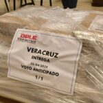 OPLE Veracruz entrega al INE documentación y material electoral para Voto Anticipado